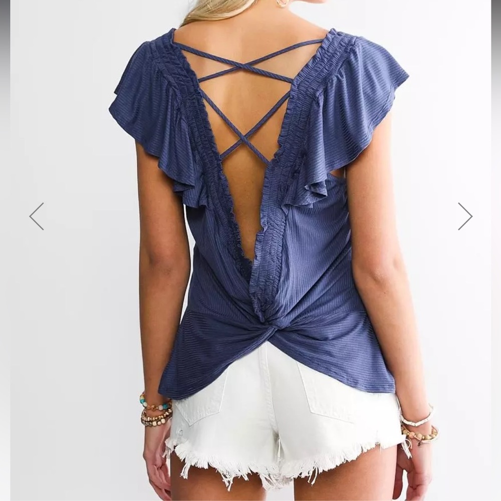 Open Back Strappy Top